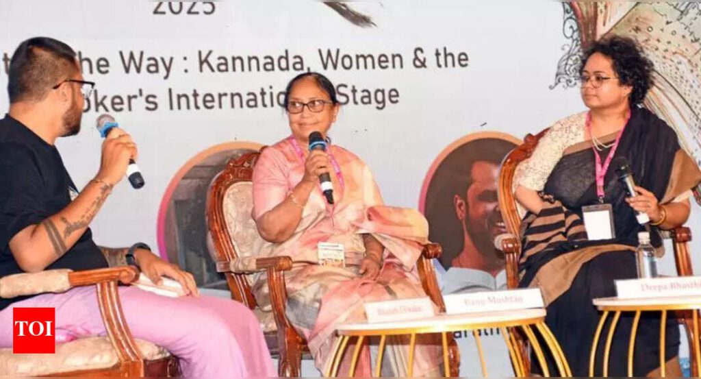 Reading culture is growing, says Banu Mushtaq | Mysuru News 1751762710 photo.jpg