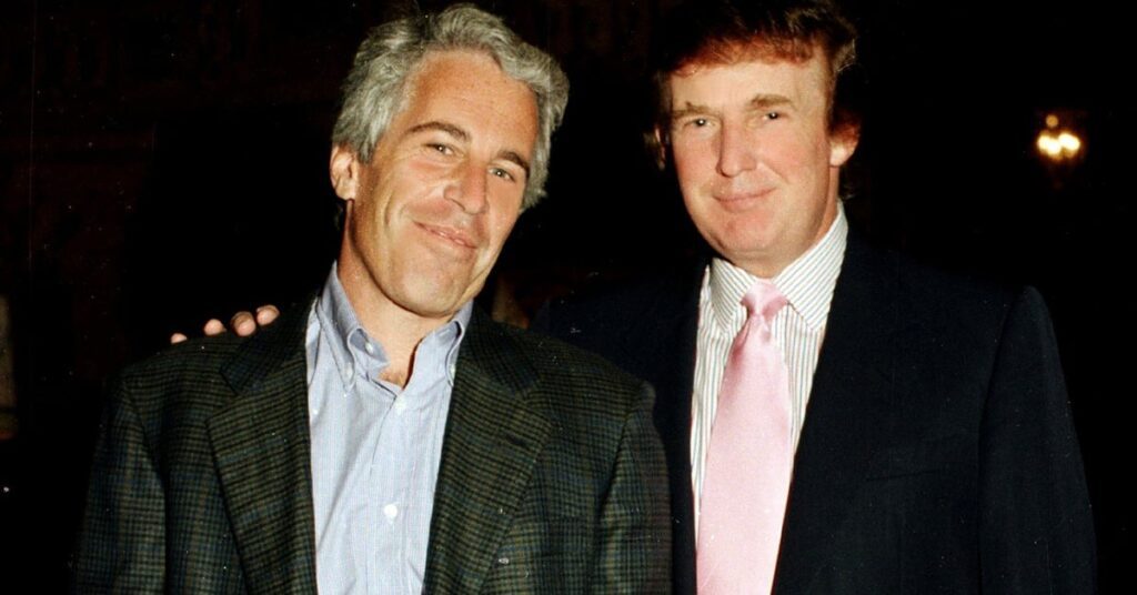 Trump Claims Someone May Have Forged His Signature on Letter to Epstein Everything trump has said about jeffrey epstein.jpg