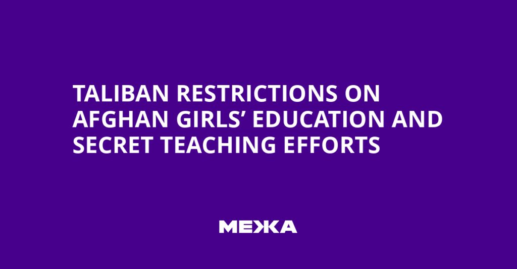 Taliban Restrictions on Afghan Girls’ Education and Secret Teaching Efforts | Ukraine news 148211.jpg