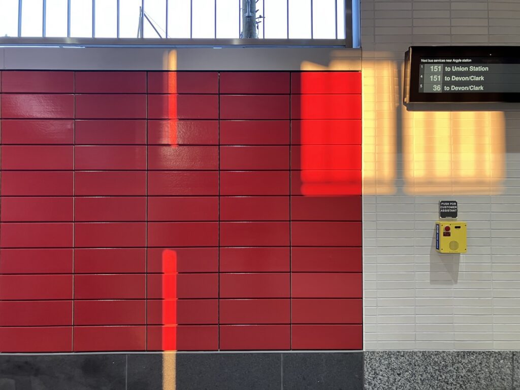 Art As Investment | Ear Taxi Returns Argyle red line station august 1 2025 photo ray pride.jpg