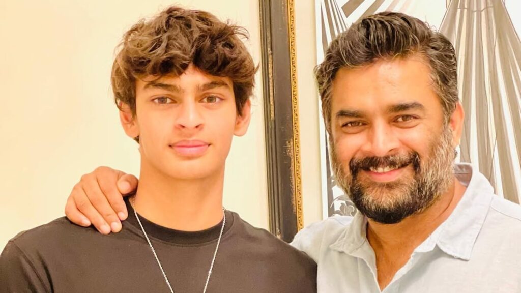 ‘He’s 6’3”, has a swimmer’s body and follows a hyperdisciplined lifestyle’: What we can learn from R Madhavan’s son Vedaant’s 4 am routine and mindful eating habits | Lifestyle News R madhavan with son vedaant.jpg