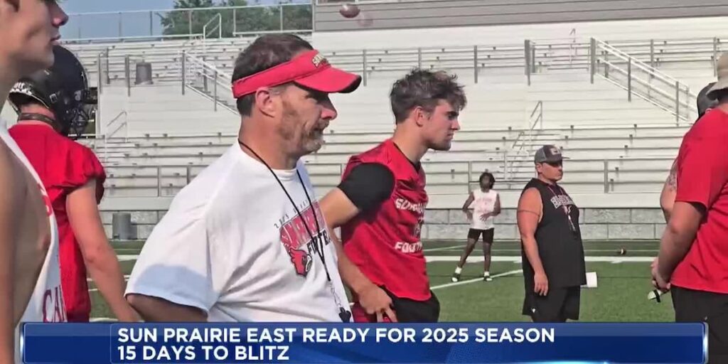 WMTV 15 NEWS15 Days to Blitz: Sun Prairie East leaning on tradition and culture heading into 2025 season15 Days to Blitz: Sun Prairie East leaning on tradition and culture heading into 2025 season. Published: Aug..16 hours ago Https3a2f2fdo0bihdskp9dy.cloudfront.net2f08 08 20252ft fdc8e097f7544633ae0a1f6f1e9528a3 name fi.jpeg