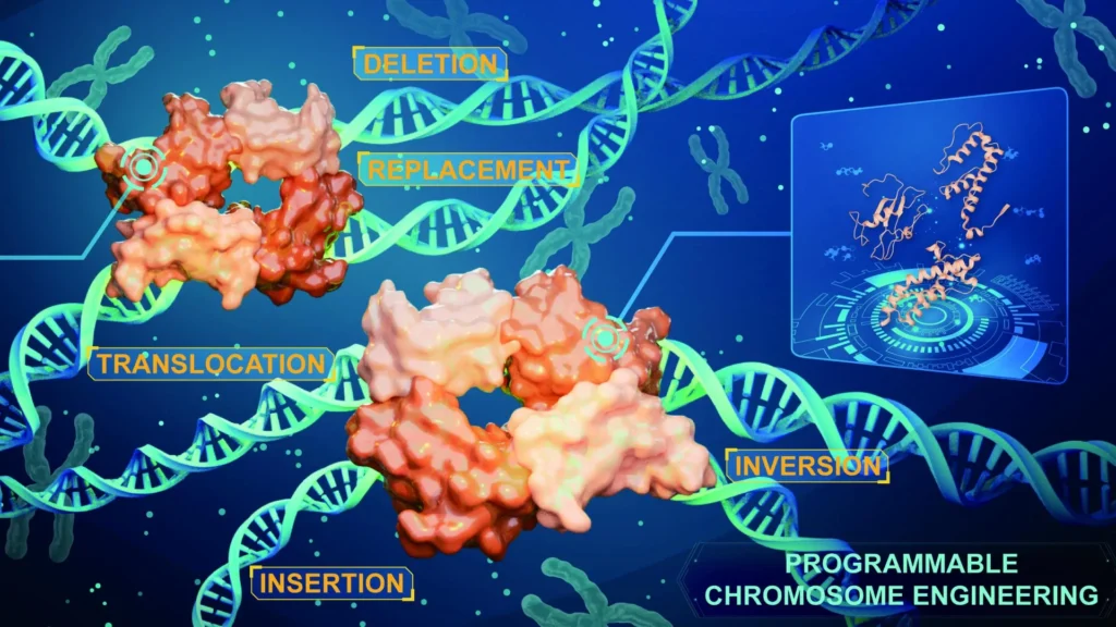 Iterative recombinase technologies mediated precision chromosome engineering.webp.webp