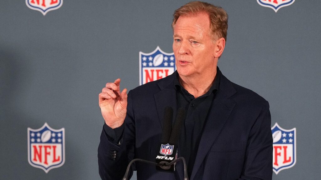 CLAY TRAVIS: NFL End Zones: Honor cops with ‘Back the Blue’ or leave politics out Roger goodell.jpg