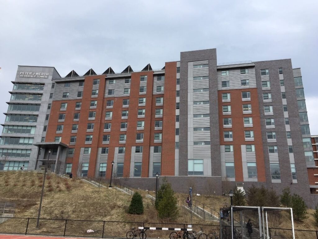 UConn Welcoming Record Freshman Class, Showing Off Campus Improvements Uconn stem dorm 20162832858.jpg