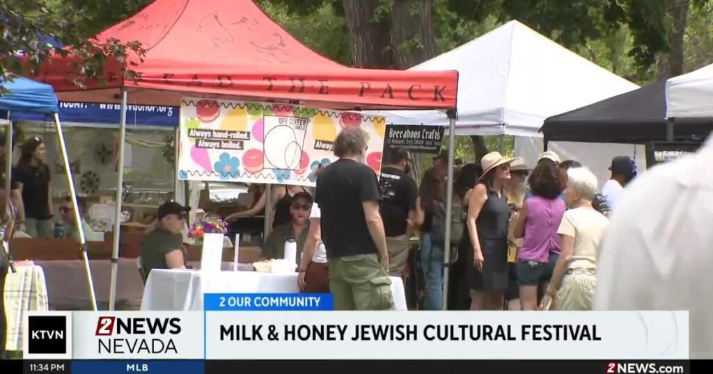 KTVNMilk and Honey Jewish Culture FestivalThe fourth annual Milk and Honey Jewish Culture Festival took place on Sunday and the organizers shared with us how it got its name..9 hours ago 68be814e8ca2c.image .jpg