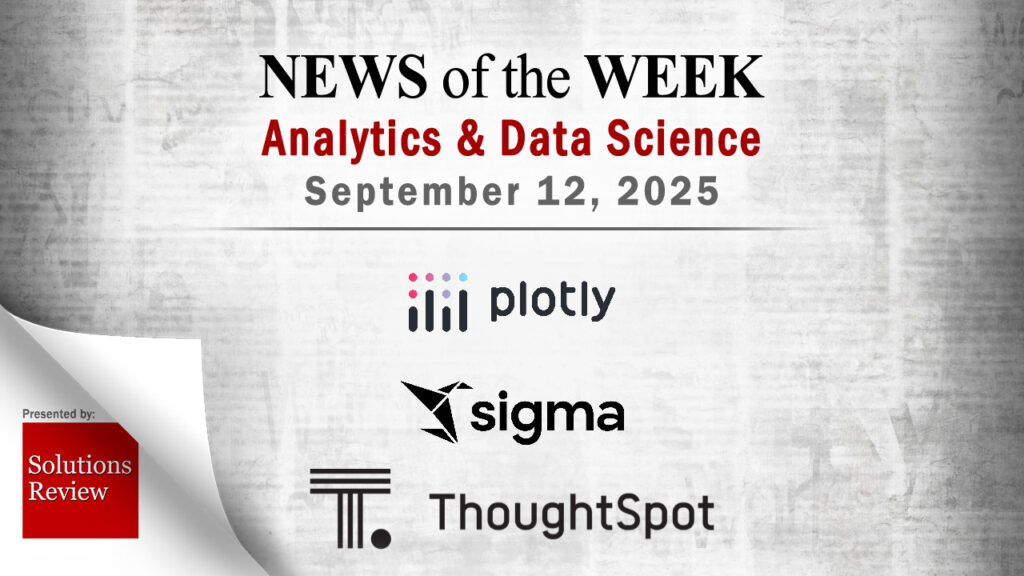 Analytics and Data Science News for the Week of September 12; Updates from Plotly, Sigma, ThoughtSpot & More Analytics and data science 2025 09 12 scaled.jpg