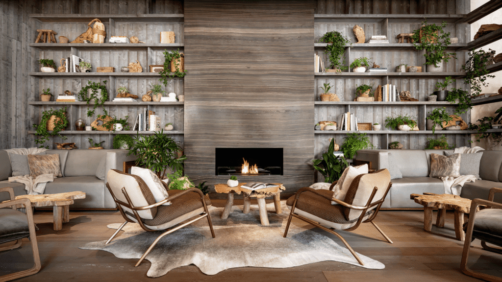 The Best Luxury Hotels in Toronto for Festival Season Lobby fireplace.png