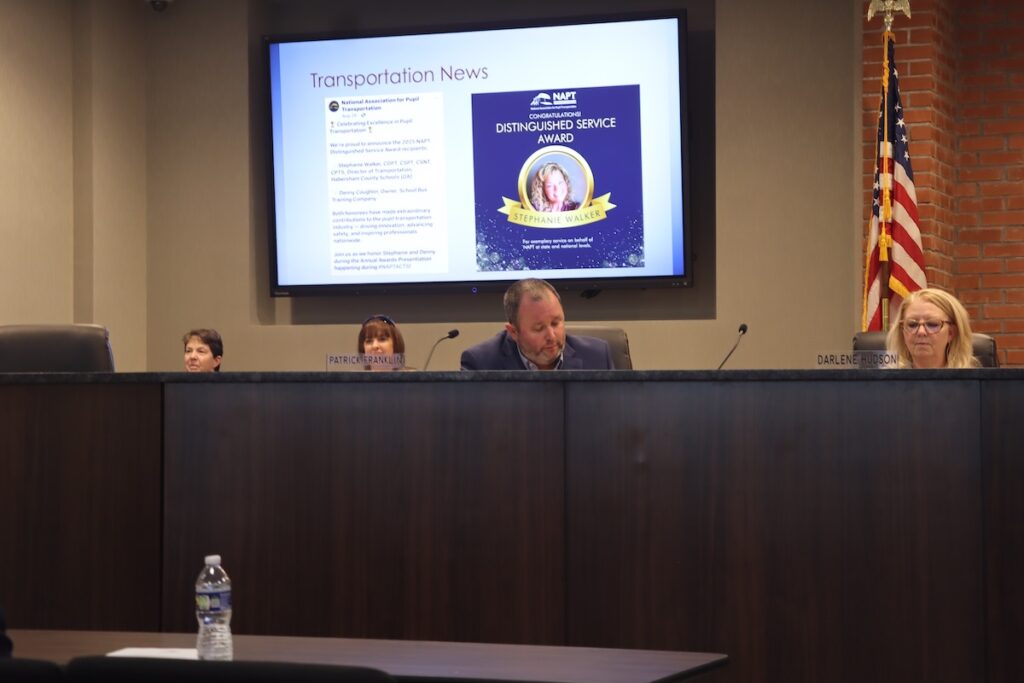 Habersham School Board to vote on GDOT land purchase near Clarkesville Elementary Patrick franklin honoring walker.jpg