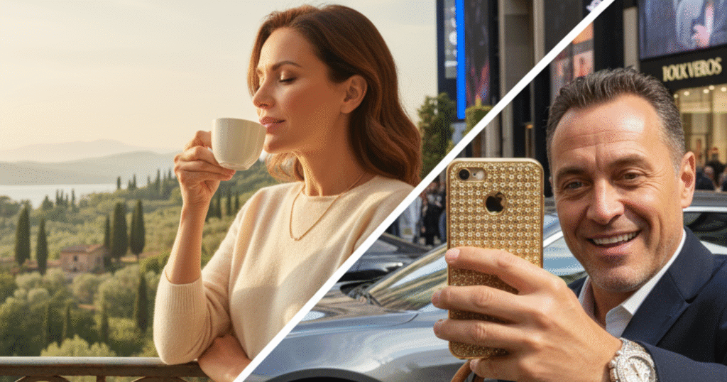 8 behaviors people think are classy—but actually signal nouveau riche energy – VegOut Rich a.png