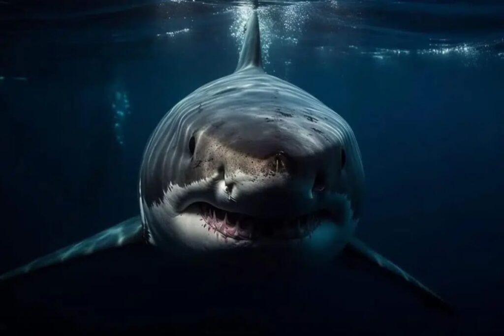 The largest great white shark ever recorded spotted near a major tourist hotspot.jpg
