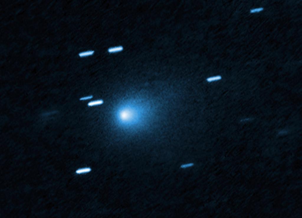Manhattan-sized interstellar object 3I/ATLAS turning green as something is ‘switched on’ as it nears Sun Image provided nasa european space 109317988.jpg