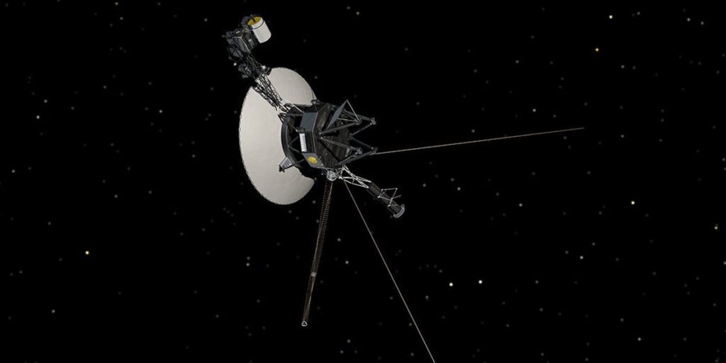 48 years ago, Voyager 1 left Earth • The Register Nasa voyager probe.jpg