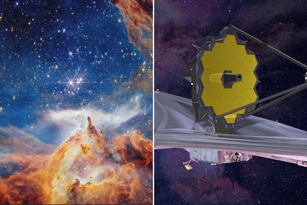 NASA’s James Webb Space Telescope captures glittering cluster of newborn stars Newspress collage xslf13lii 1757112993134.jpg