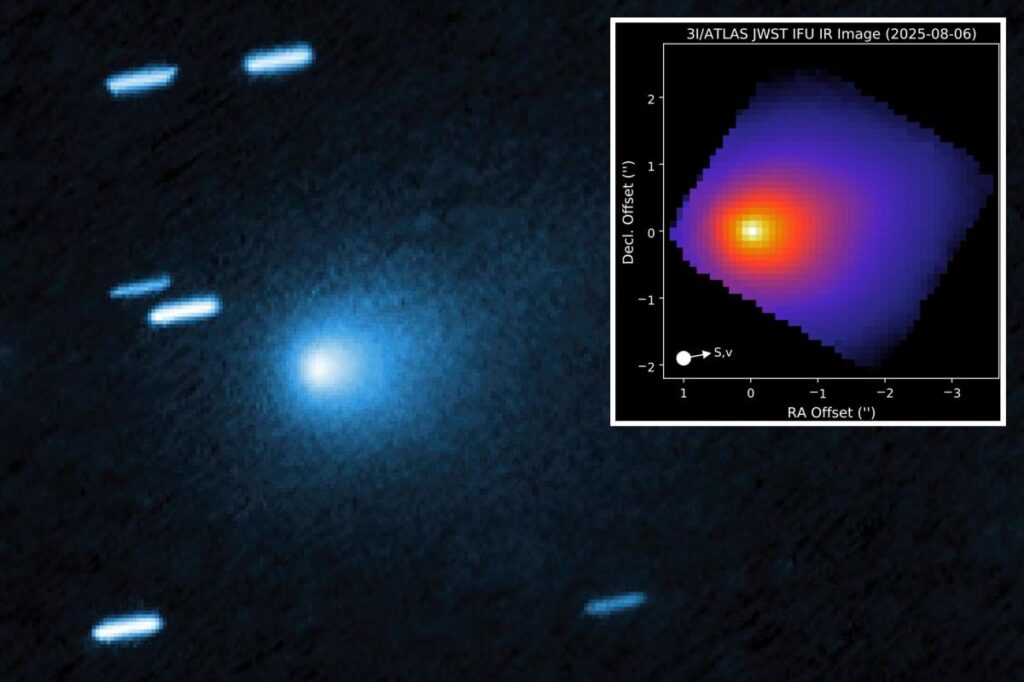 Manhattan-sized interstellar object 3I/ATLAS has grown a tail as it approaches the sun — which could be sign of a ‘maneuver’ 113596953 2.jpg