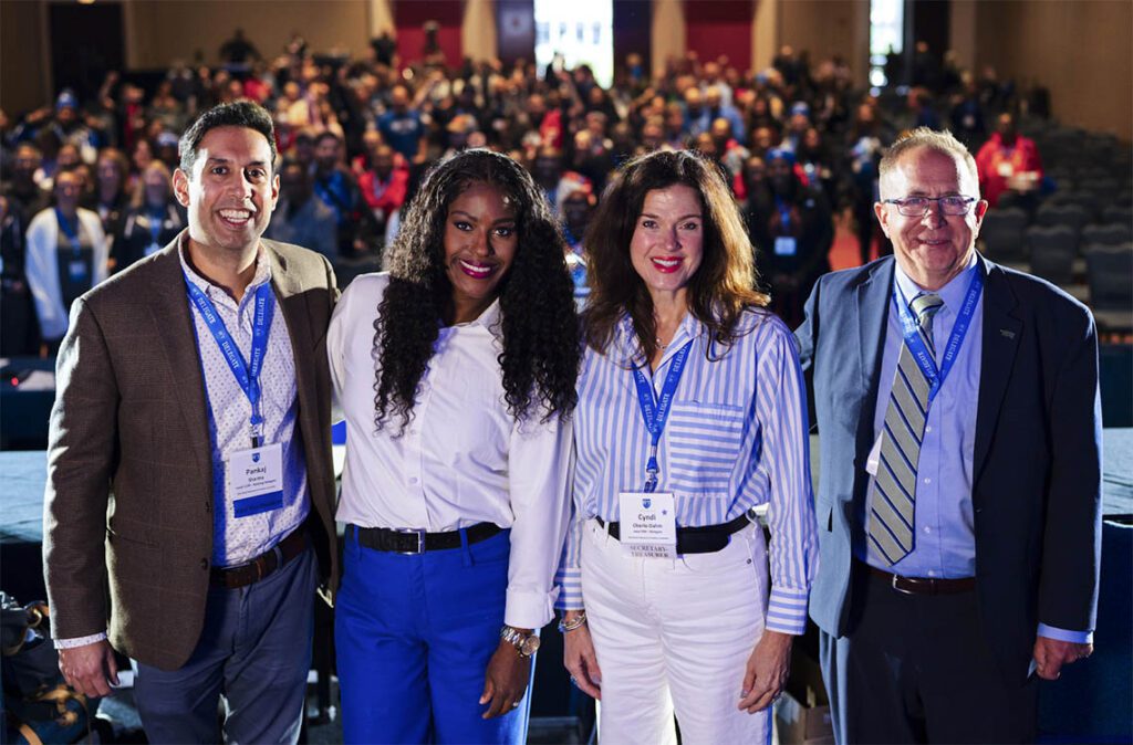 New teachers union leaders in Illinois call for tax shift to fund K-12, higher education Ift board provided.jpg