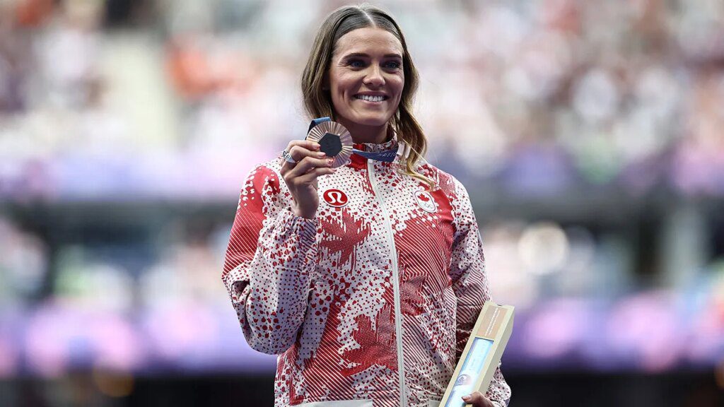 Alysha newman medal podium.jpg