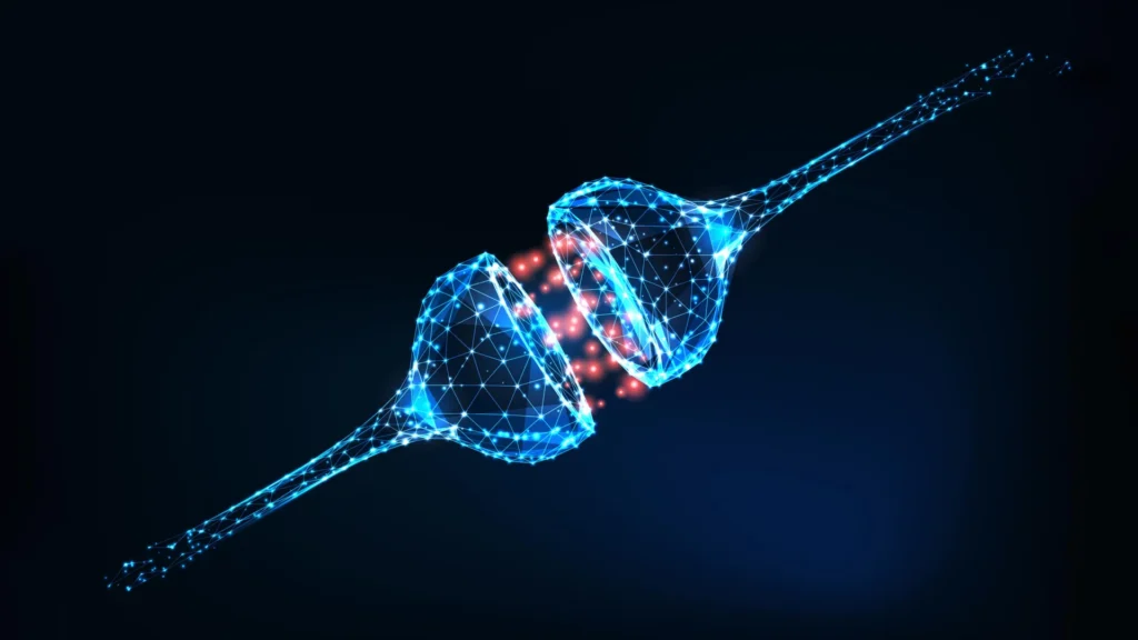 Artificial neural synapse brain cell communication.webp.webp