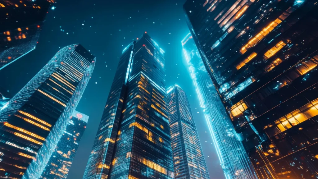 Low angle urban skyscrapers.webp.webp