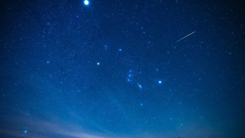 The Special Orionids Meteor Shower Peaks Tonight Orion with orinid meta.jpg