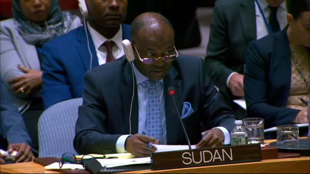 Condemnation of ‘horrifying’ atrocities in Sudan | Sudan war Sudan ambassador un al harith idriss al harith mohamed oct 30 2025 1761854858.jpg