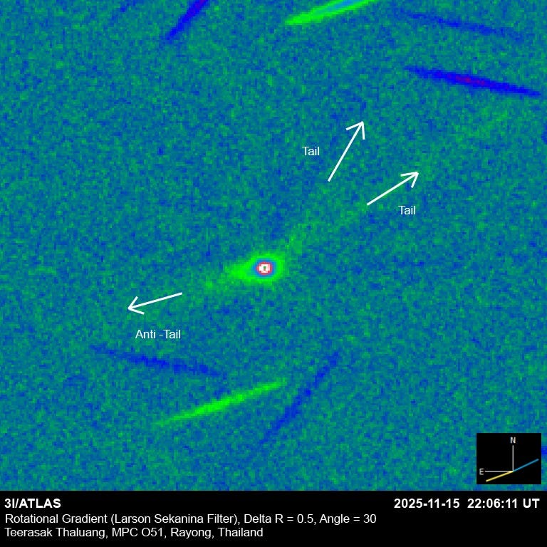 The Continuing Saga of Anti-Tails and Tails around 3I/ATLAS | by Avi Loeb | Nov, 2025 105wkUk8RTn4LzeAp9SvB9A.jpeg