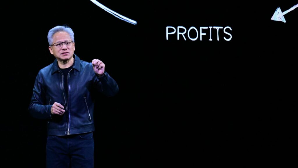 Nvidia stock closes nearly 3% lower, wiping out post-earnings rally 108218019 1761672398397 108218019 1761672338125 gettyimages 2243374701 AFP 82AU2UE.jpg