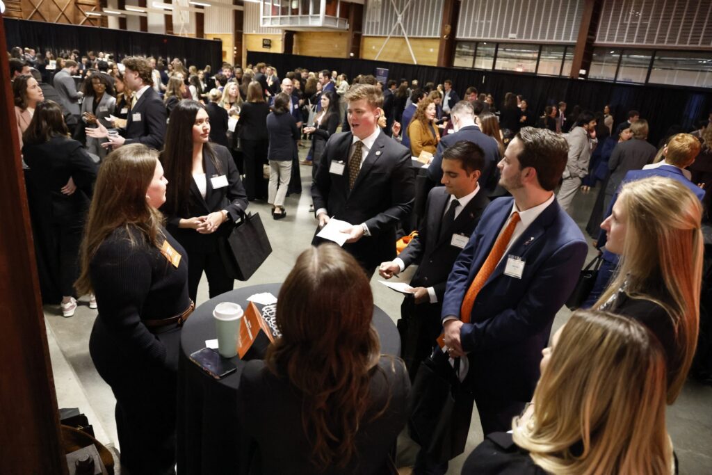 Campbell Law Career Night introduces students to legal community – News 2025 Career Night 3 group shot use this scaled.jpg