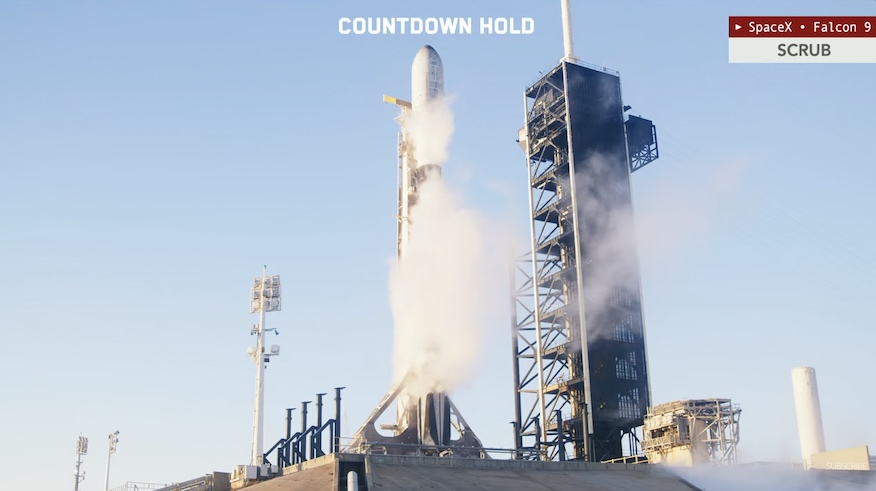 SpaceX to attempt Sunday Starlink launch following Saturday scrub – Spaceflight Now 20251108 starlink 10 51 scrub.jpg