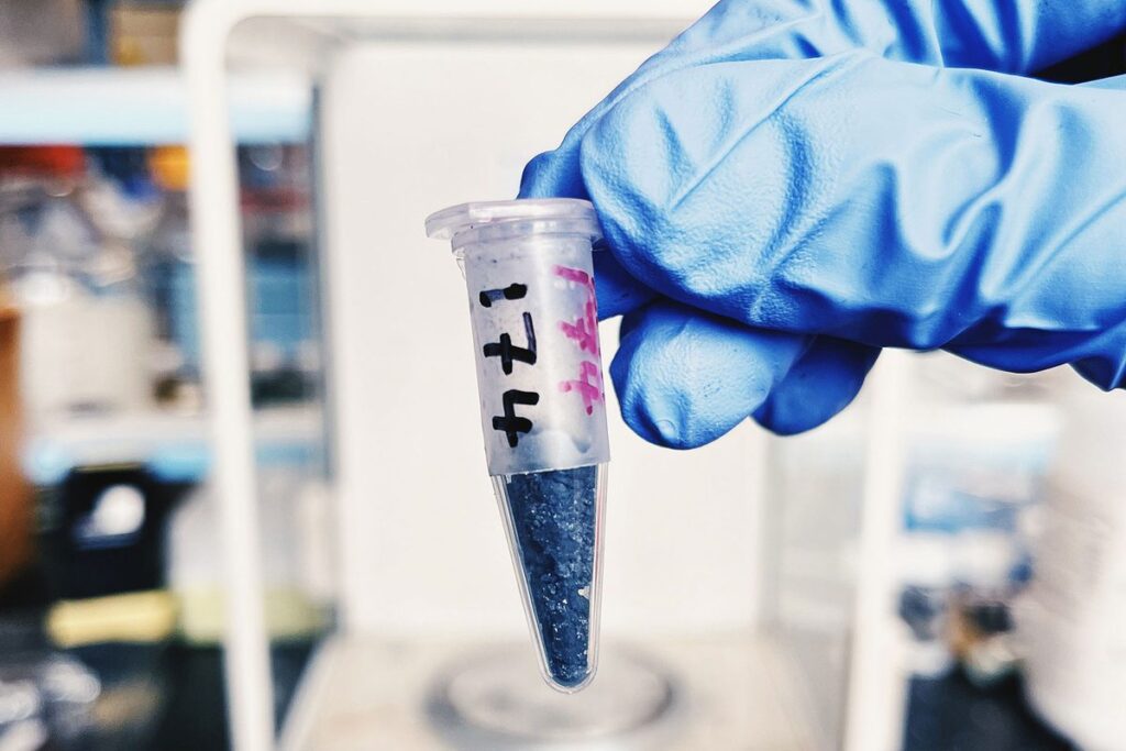 Scientists may have just found a new way to hunt for aliens A carbon rich sample from early Earth. Photo credit Michael L. Wong 1.jpg