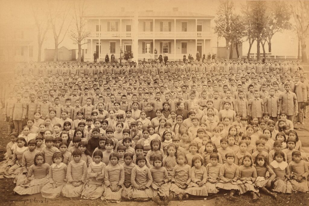 Native American boarding schools in the US, by the numbers Indigenous boarding schools 56974.jpg