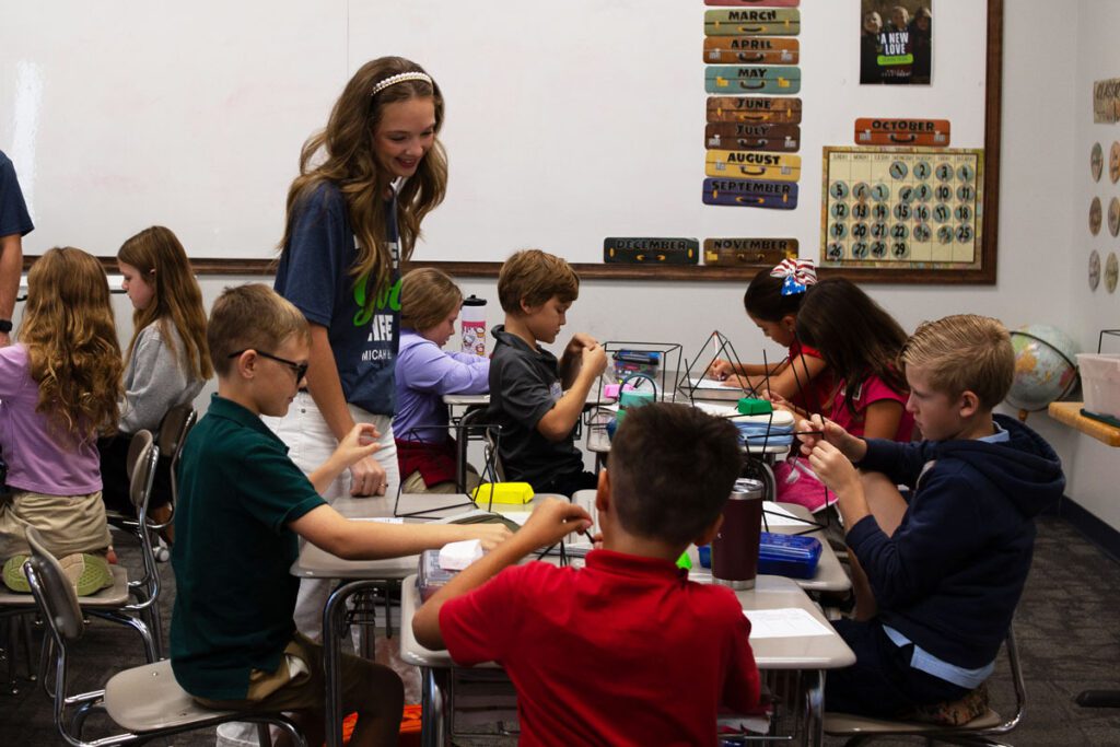 Education students hold School Enrichment Days at area schools SMLCAMathDay25 61.jpg