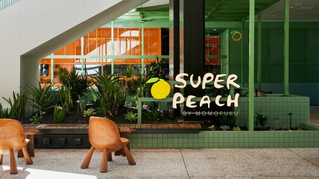 David Chang Plants Super Peach by Momofuku in Century City Super peach exterior.jpg