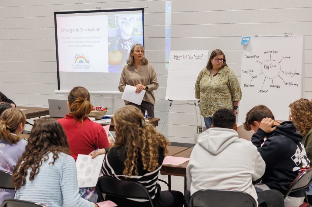 High schoolers explore careers in early childhood education | Virginia Tech News Image.jpg