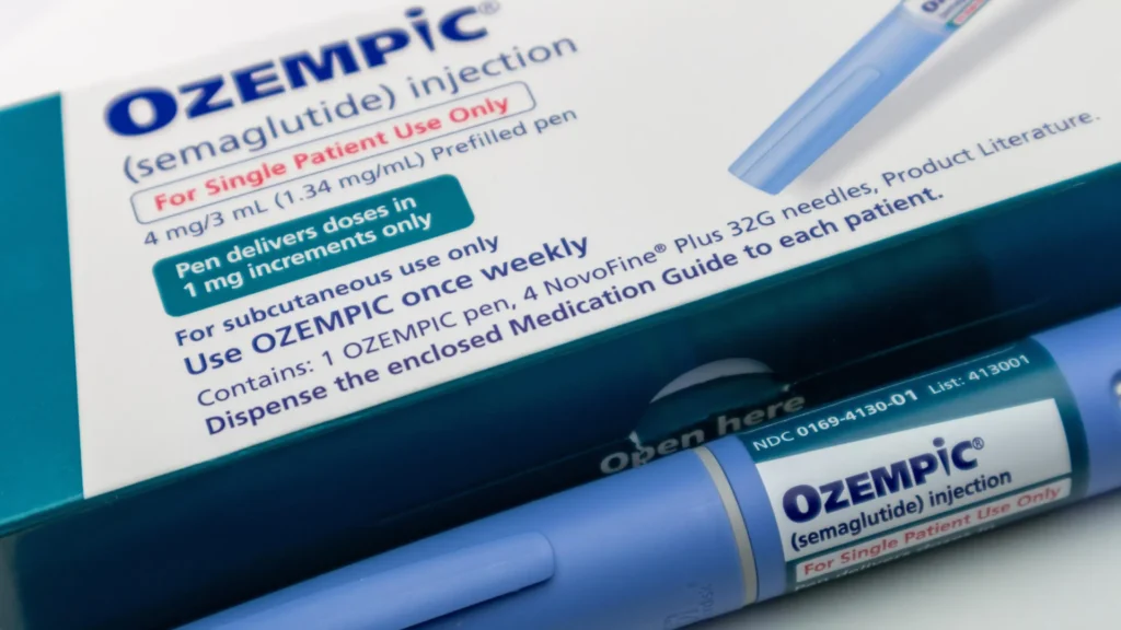 GLP-1 drugs like Ozempic deliver huge weight loss but new research reveals a hidden catch Ozempic semaglutide injection pen and box.webp.webp