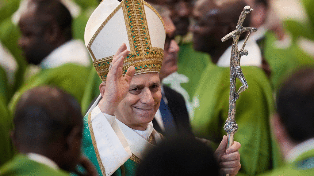 Pope Leo XIV backs U.S. bishops in condemning Trump’s immigration sweeps Pope trump immigration raids.png