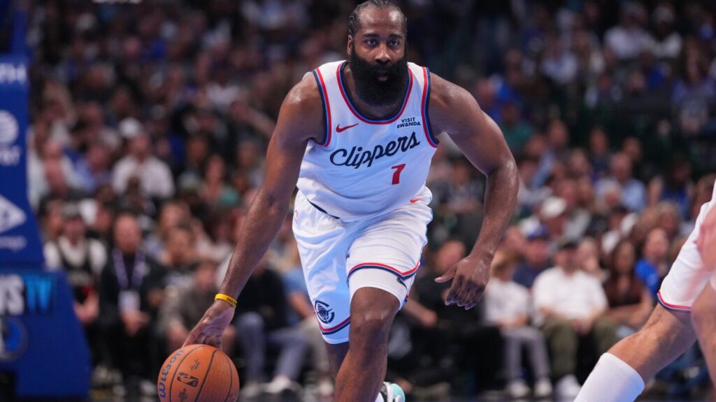 Harden’s 82nd career triple-double leads Clippers past Mavericks 133-127 in 2OT in NBA Cup Urlhttps3A2F2Fassets.apnews.com2F3d2F1e2F0327346c693b39648f1039e4b6362Fbe98e67ec3394de98424.jpeg