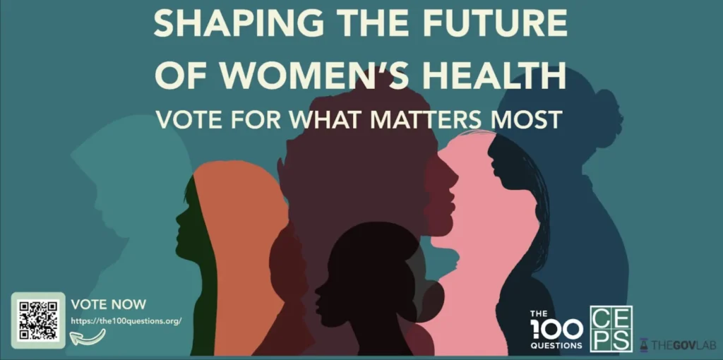 Help us Rank the Top Ten Questions to Advance Women’s Health Innovation – 100 Questions Initiative – CEPS Womens health 100 questions.jpg.webp.webp